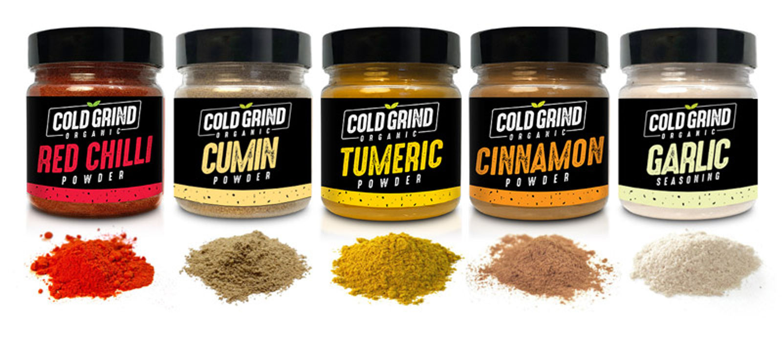 Our Spices and their vibrant color.
